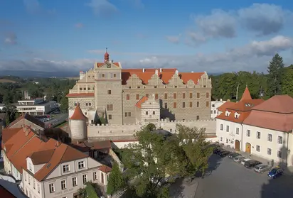 Pohled z kostelní věže Pohled z kostelní věže